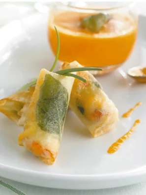 www.santecool.net Bonbons-de-langoustines-au-comté-et-basilic-santecool