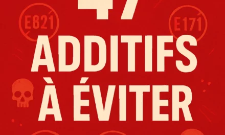 47 additifs alimentaires à éviter en 2025 (liste noire)