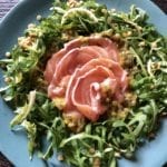 CARPACCIO DE SAUMON AU FRUIT DE LA PASSION