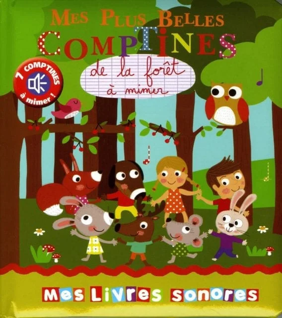 Mes plus belles comptines de la forêt à mimer