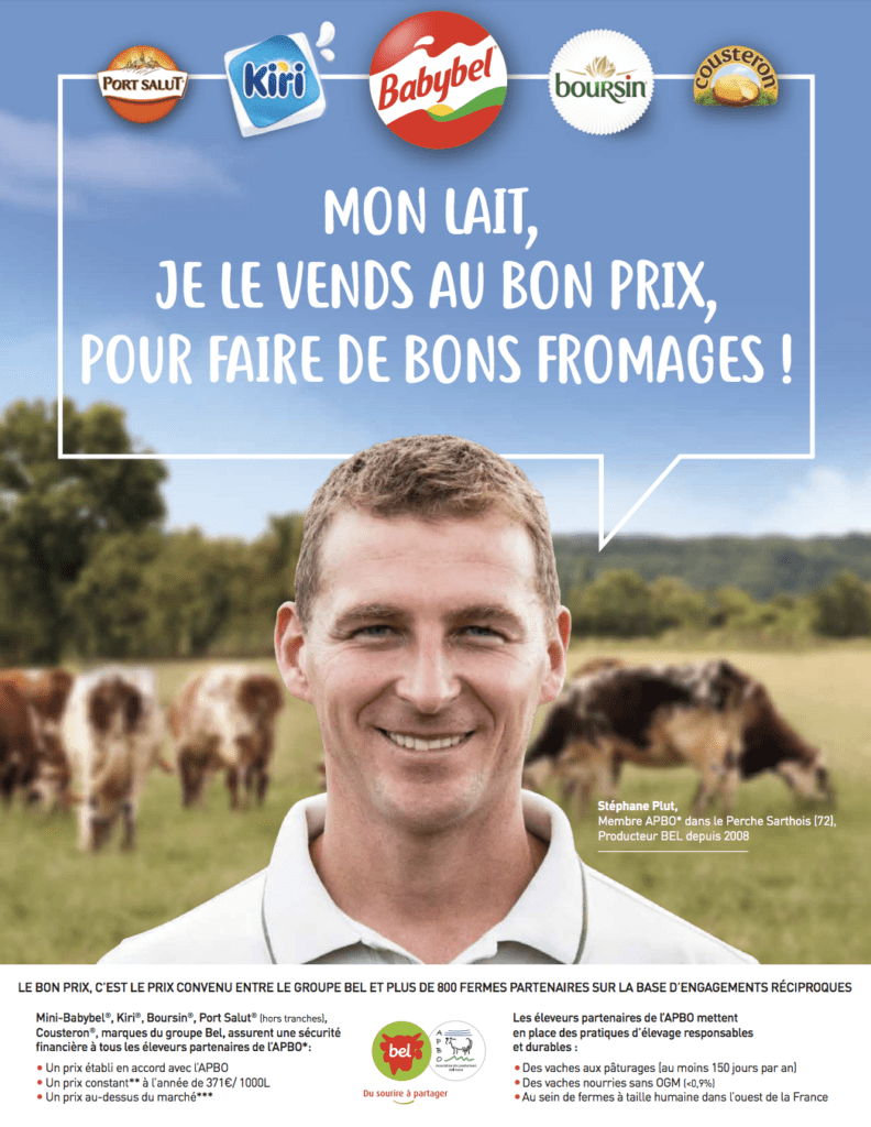 Mini-Babybel®, Kiri® et Boursin®, des marques engagées concrètement en faveur d’un lait français de qualité et d’une rémunération juste pour les producteurs laitiers