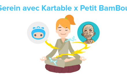Kartable et Petit BamBou associent méditation et révisions scolaires en ligne