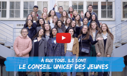L’UNICEF crée son 1er Conseil des jeunes