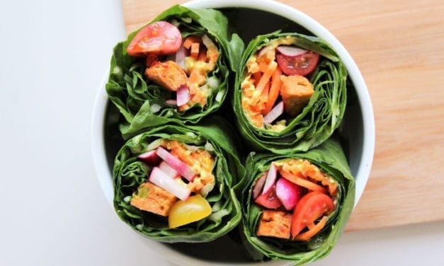 La recette des wraps veggies