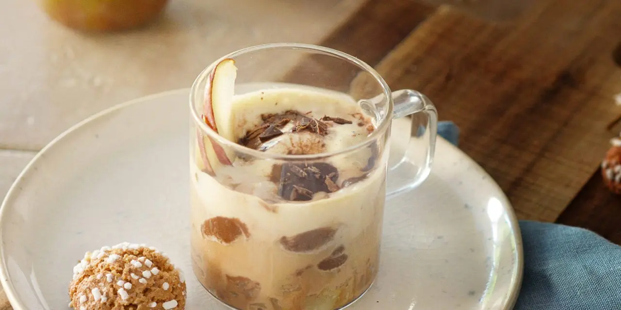 Affogato aux poires et au chocolat