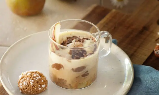 Affogato aux poires et au chocolat