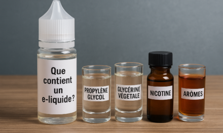 Que contient un e-liquide ?