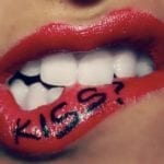 Une bouche à baiser