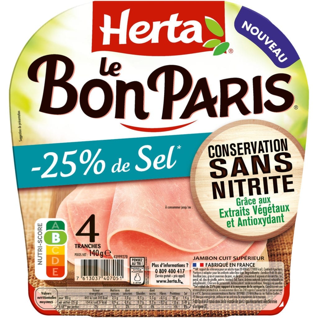 herta-cree-la-1ere-gamme-de-jambons-sans-nitrite-avec-25-de-sel-santecool