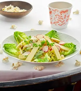 Salade César aux Pop-Corn