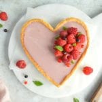 Tarte Panna Cotta à la framboise