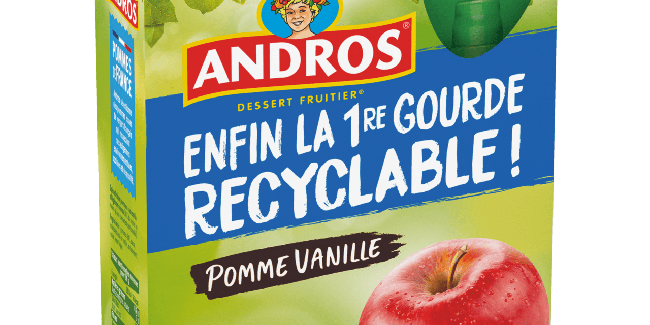 Andros lance la première gourde recyclable