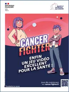 Cancer Fighter le jeu vidéo sur la prévention des cancers pour les 10/12 ans