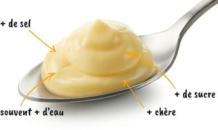 Mayonnaises allégées : moins grasses mais plus sucrées, plus salées et plus chères