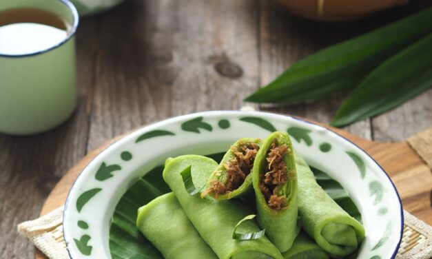 Dadar crêpes de coco au pandan