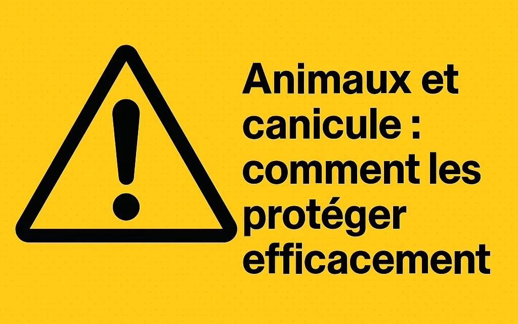 Animaux et canicule : comment les protéger efficacement