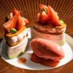 Bavarois aux fraises