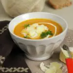 Velouté d’automne au Picodon