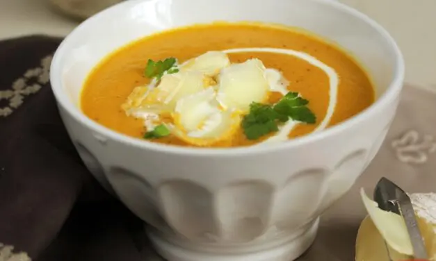 Velouté d’automne au Picodon