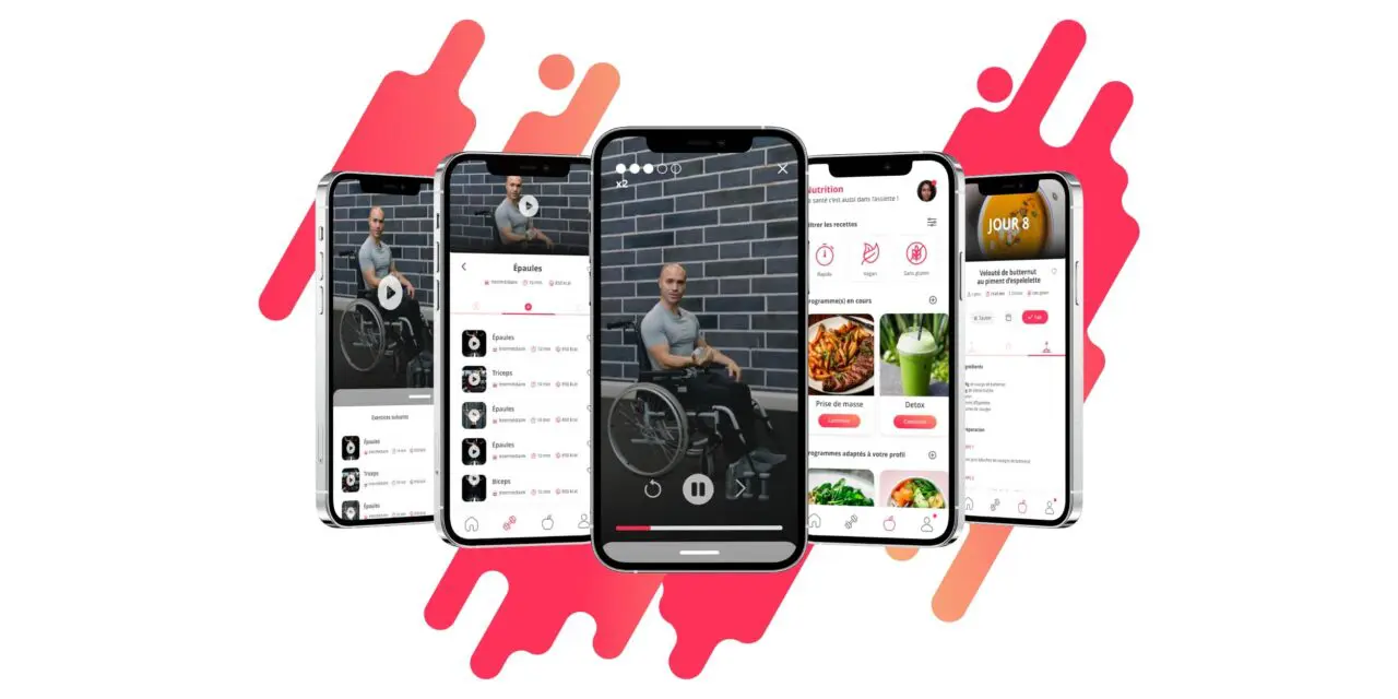 Kunto : Appli sport et nutrition adaptée pour handicapés et malades chroniques
