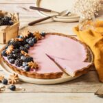 Tarte panna cotta aux mûres et myrtilles