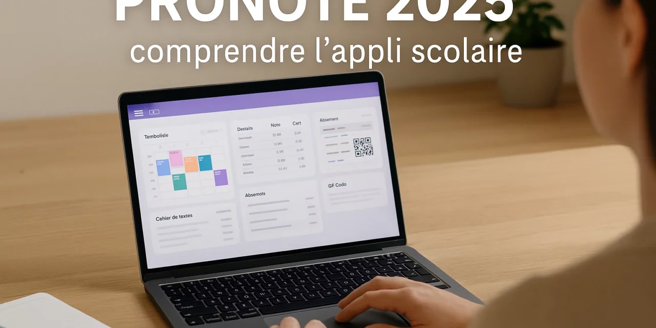 Comment fonctionne Pronote en 2025 ?