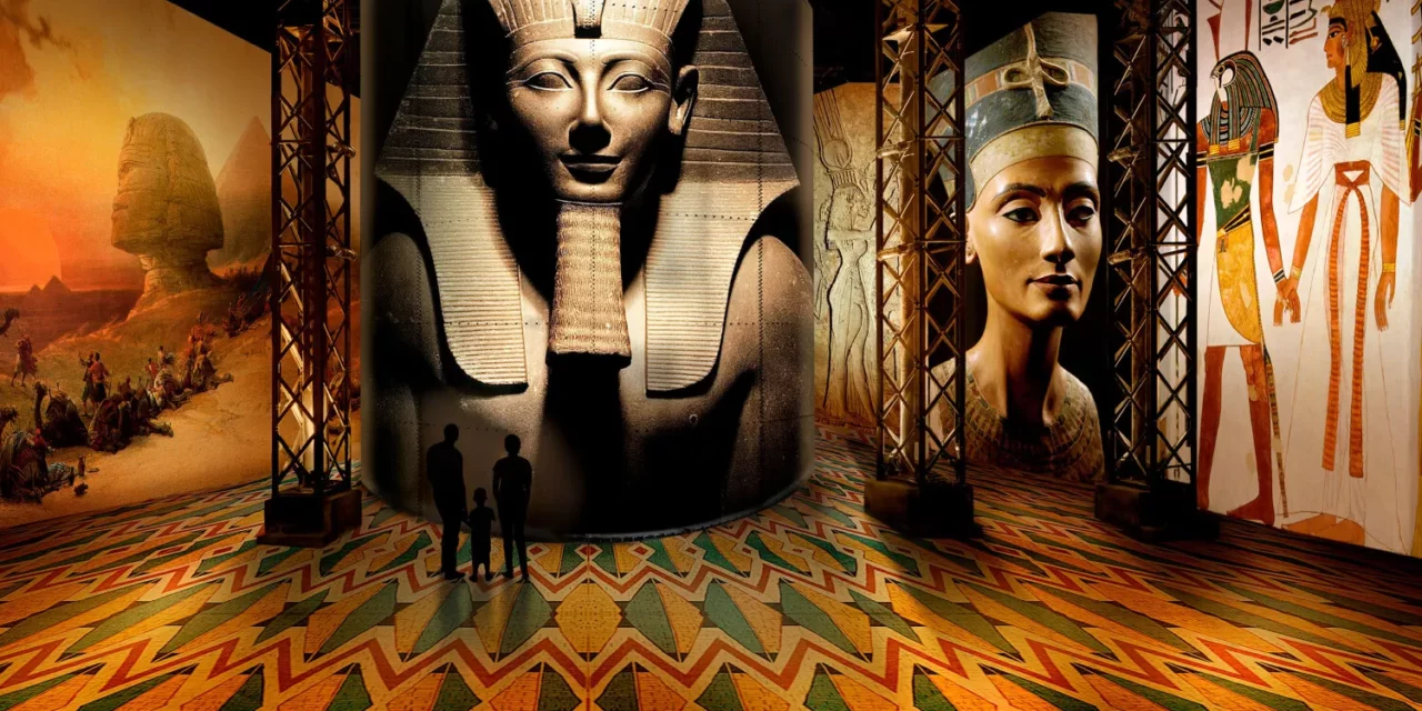 L’Égypte des Pharaons et l’Art Orientaliste à l’Atelier des Lumières