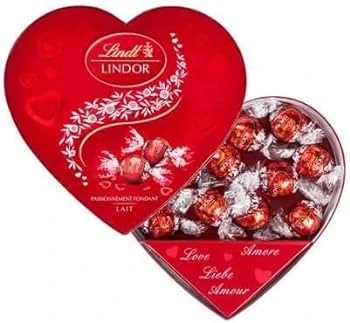 St Valentin 2024 : 10 boites de chocolats Lindt en forme de cœur à gagner !
