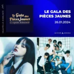 Lisa de BLACKPINK et Stray Kids au Gala des Pièces Jaunes à Paris