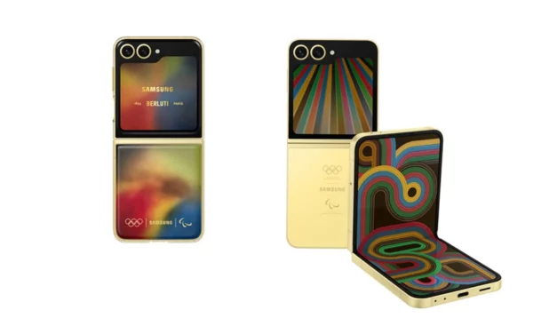 Samsung Galaxy Z Flip6 édition olympique : le smartphone pliable des athlètes de Paris 2024