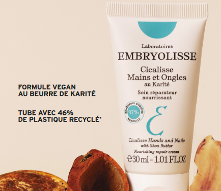 Découvrez la nouvelle crème Embryolisse : Cicalisse mains et ongles pour des mains douces et des ongles forts