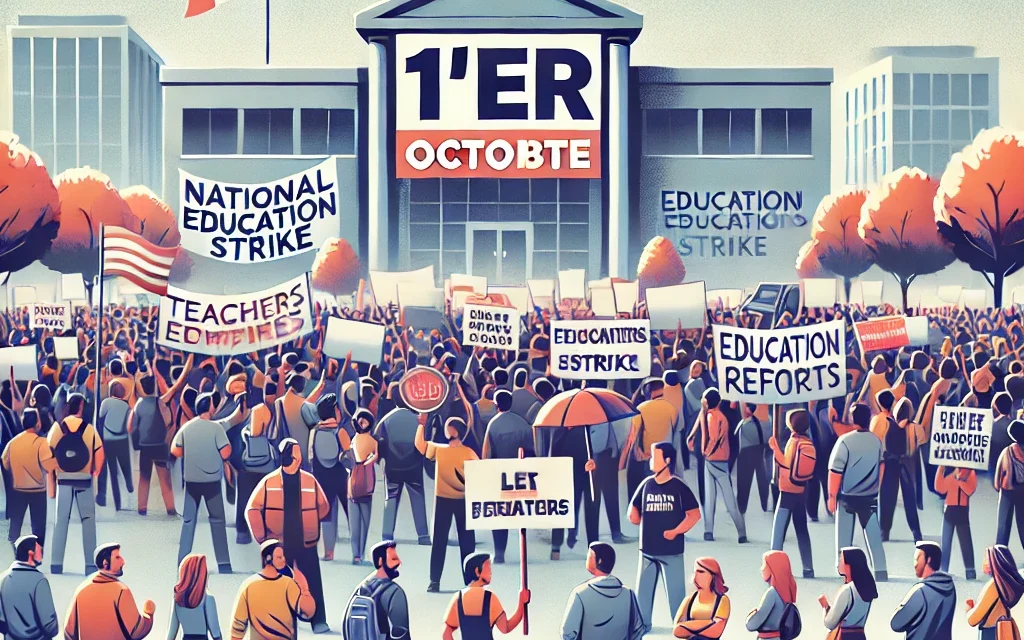 Appel à la grève dans les écoles et les transports le 1er octobre 2024 : tout ce qu’il faut savoir