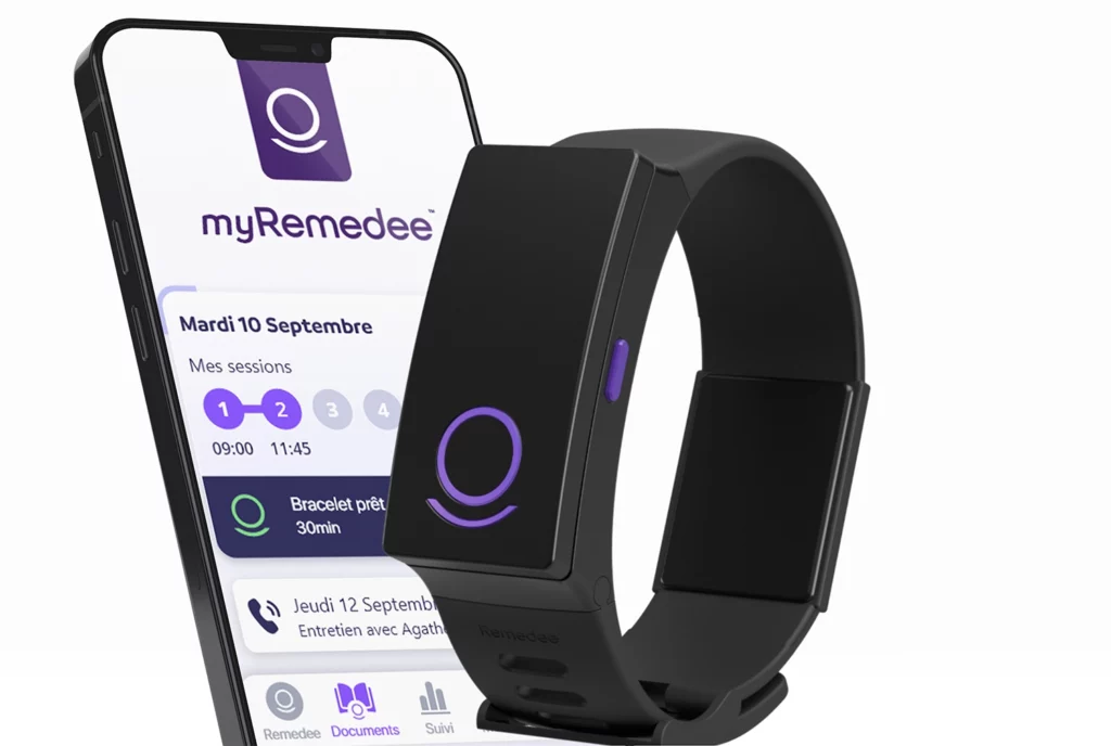 Bracelet médical non médicamenteux Remedee™ pour soulager la douleur de la fibromyalgie