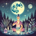 Comment faire de l’eau de lune : rituel puissant pour capter l’énergie lunaire