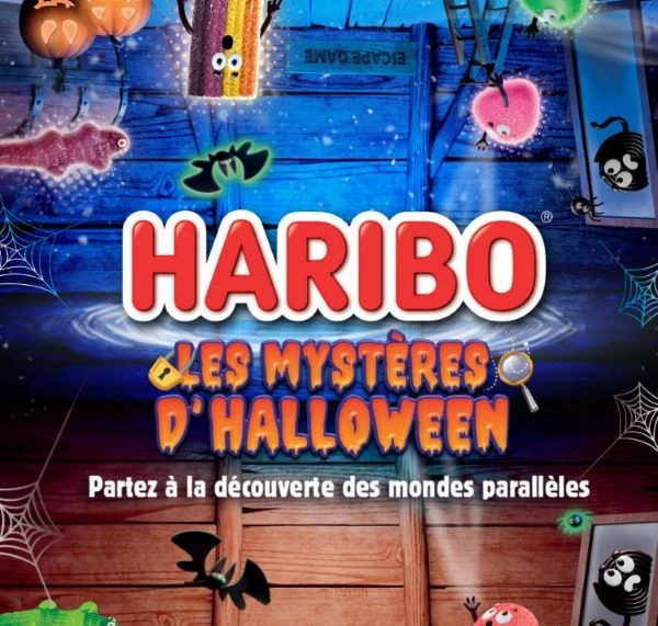 Friandises Haribo Halloween P!K Spaghetti fraise et multipacks