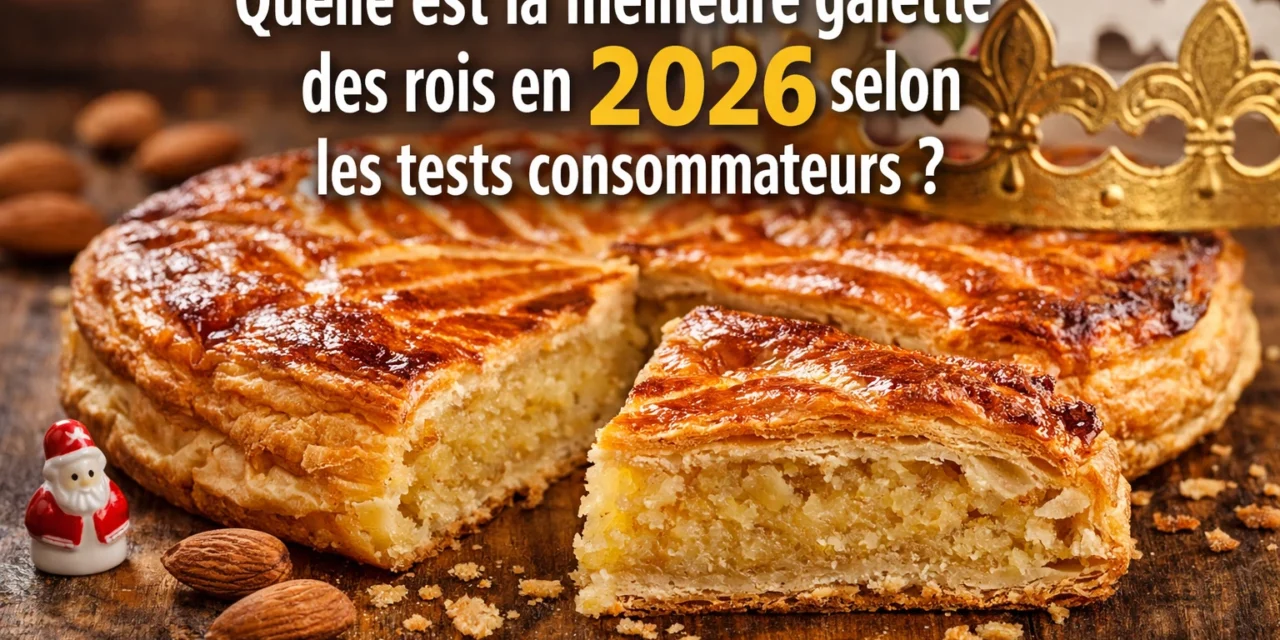 Quelle est la meilleure galette des rois en 2026 selon les tests consommateurs ?