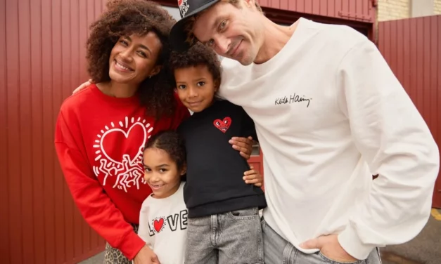 KIABI x Keith Haring : une collection de sweats arty pour la Saint-Valentin !