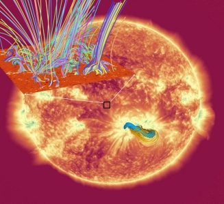 Cordes magnétiques : à l’origine des éruptions solaires ?
