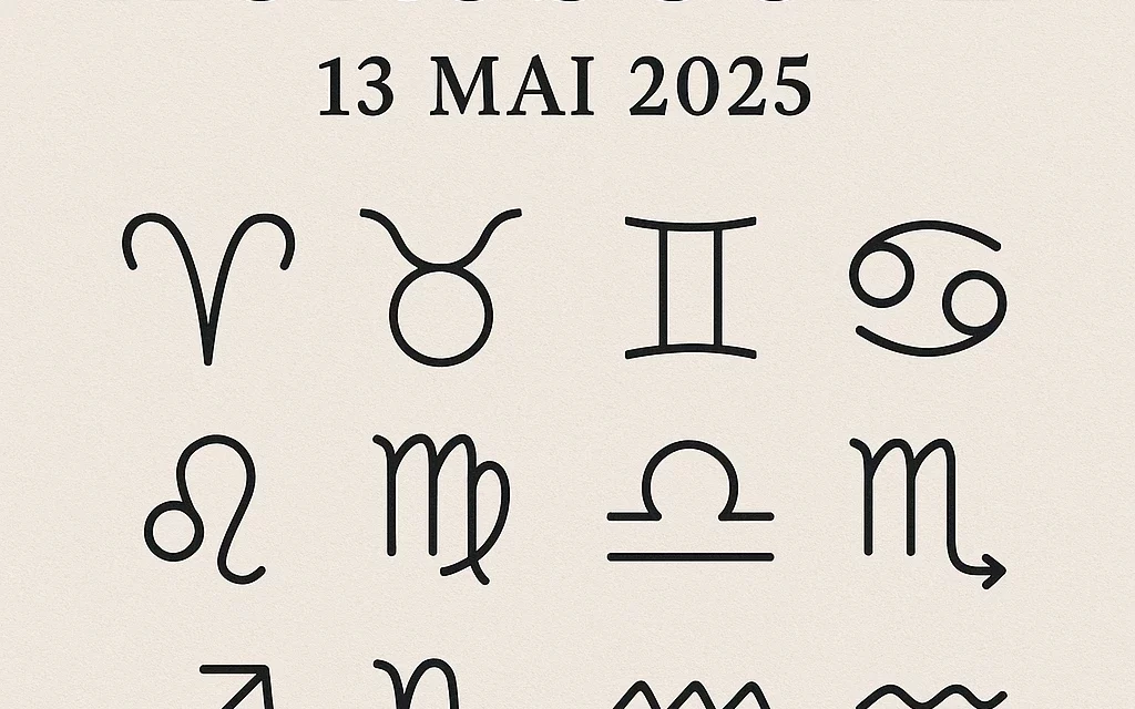 Horoscope du 13 mai 2025 vos prévisions astrologiques signe par signe