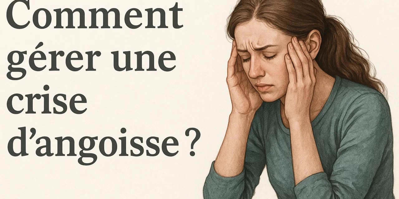 Comment gérer une crise d’angoisse ? 7 méthodes qui marchent