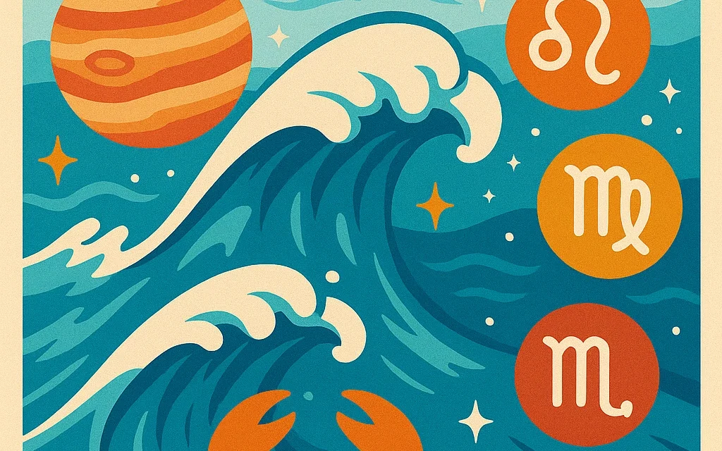 Jupiter en Cancer 2025 : une vague de chance pour 4 signes