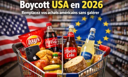 Boycott USA en 2026 : la liste simple pour remplacer vos achats américains sans galérer