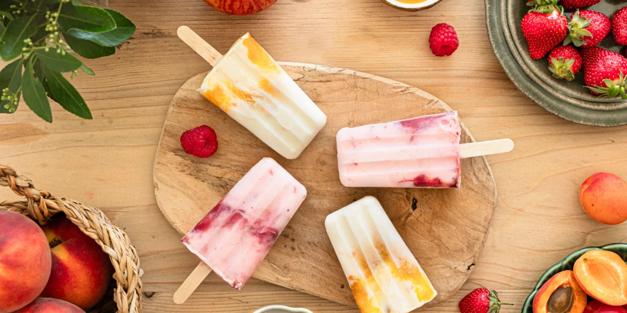 bâtonnets glacés au yaourt