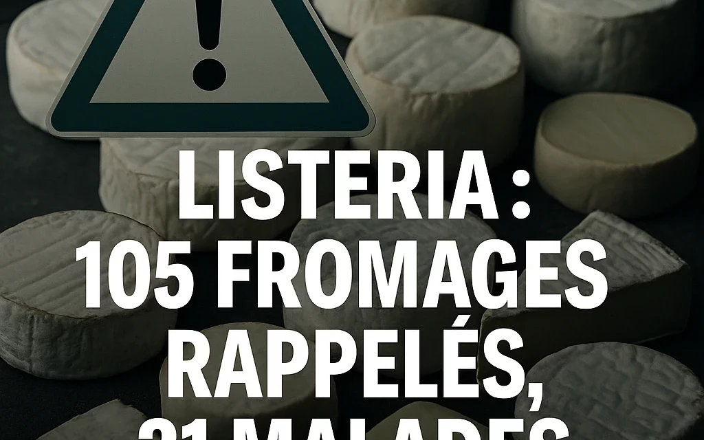 Listeria : 105 fromages rappelés, 21 malades, au moins 2 morts