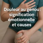 Douleur au genou : signification émotionnelle et causes