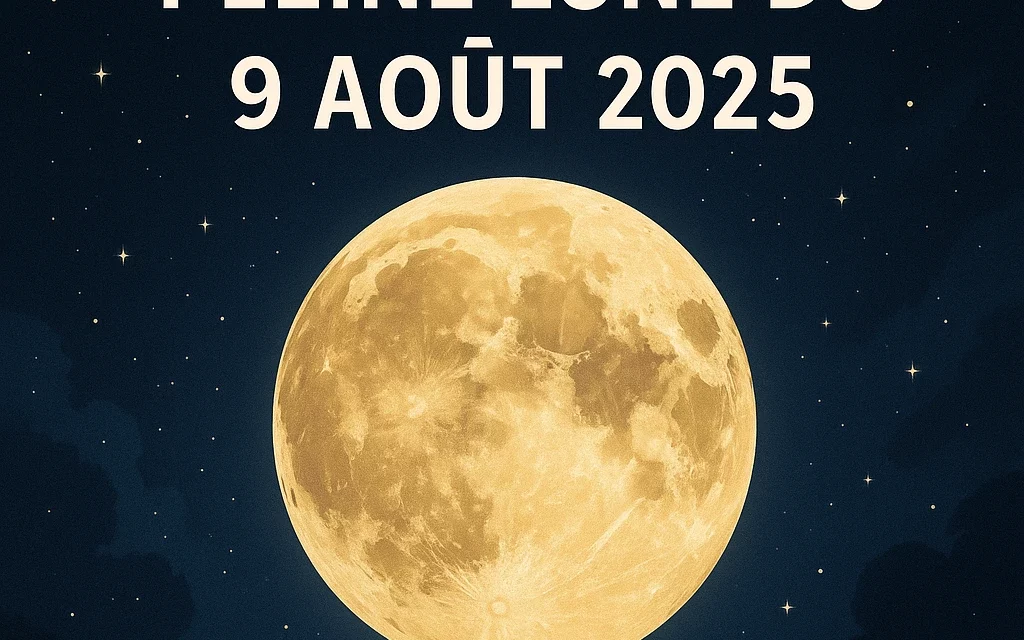 Pleine Lune 9 août 2025 : votre grande libération