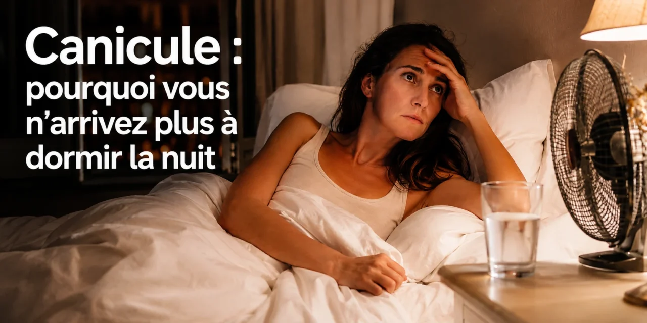 Canicule : 10 astuces pour réussir à dormir malgré la chaleur