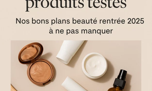 Produits beauté pour la rentrée 2025 : crème hydratante, masque capillaire, soins réparateurs et codes promo