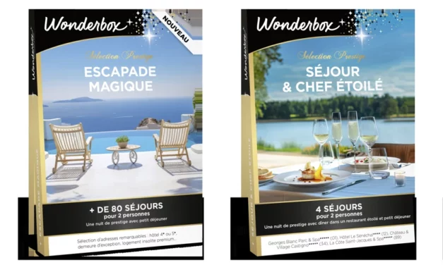 Sélection Prestige Wonderbox : expériences haut de gamme à offrir