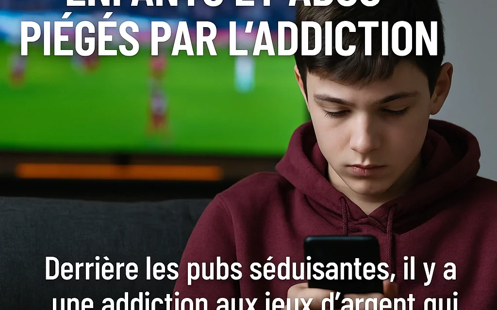 Paris sportifs : enfants et ados piégés par l’addiction
